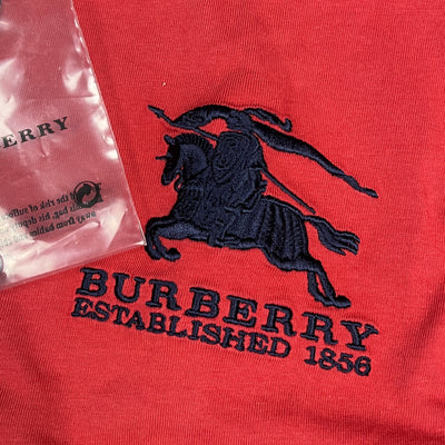 vintage Burberry long polo DSWT {XS}
