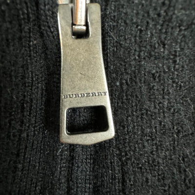vintage Burberry quarter zip {XS}