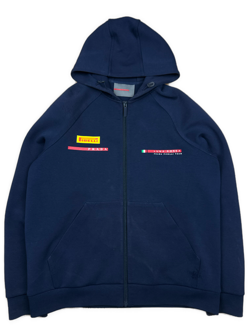 navyblue Prada Luna Rossa sweatjacket
