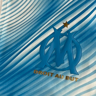 white Puma Olympique Marseille trackjacket {S}