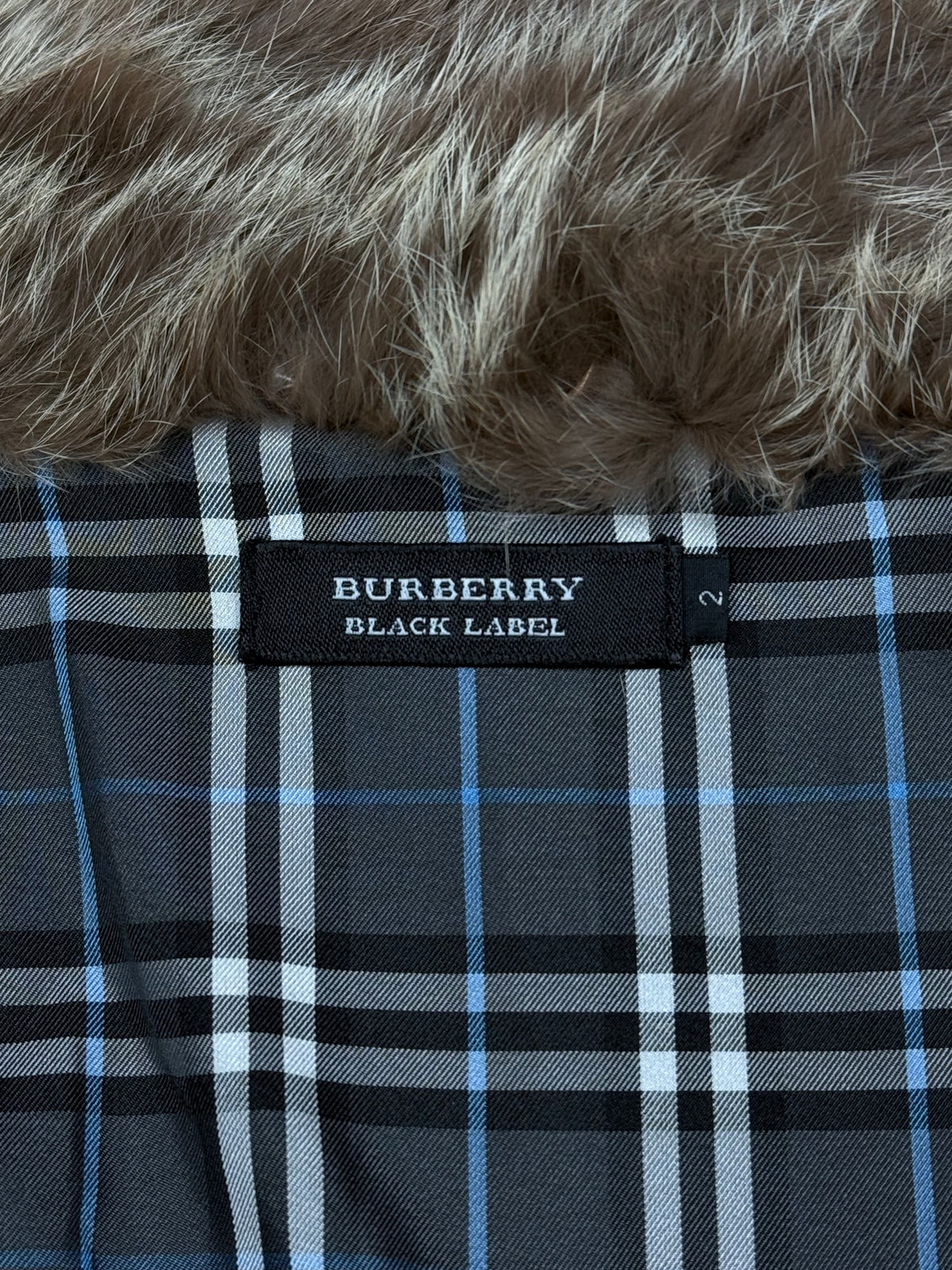 vintage Burberry Black Label sweatjacket {M}