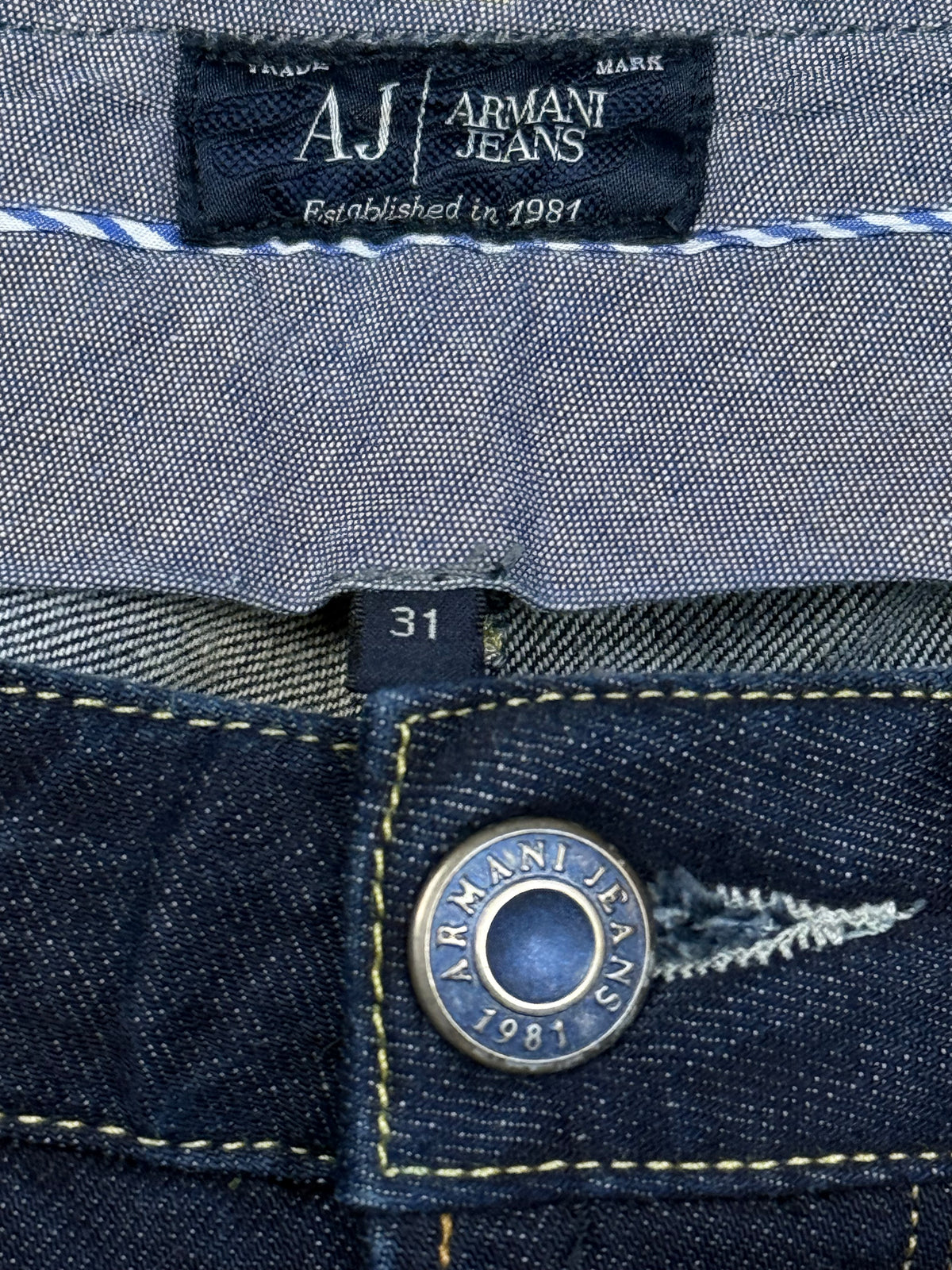 vintage Armani jeans