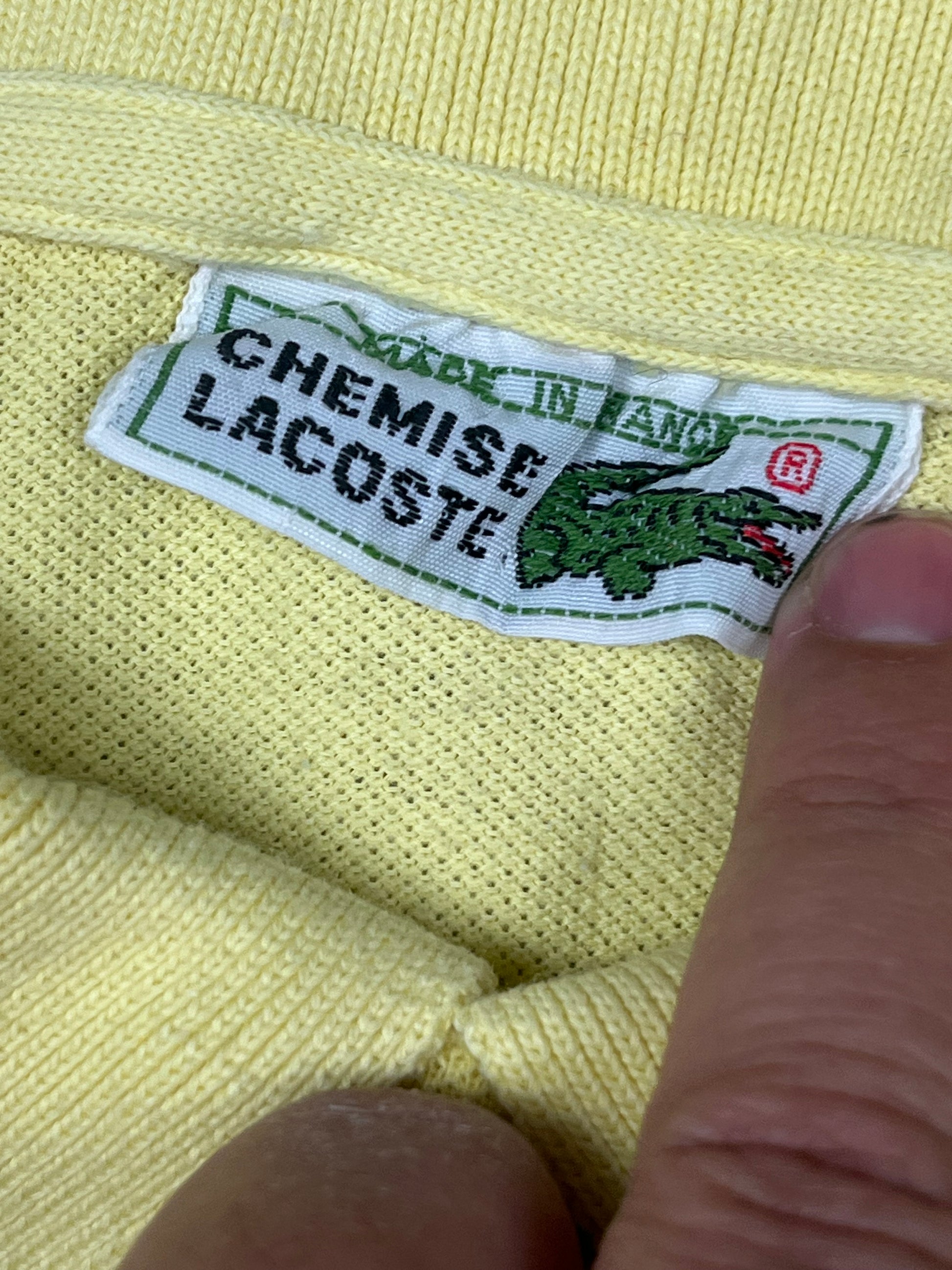 vintage Lacoste polo {S}