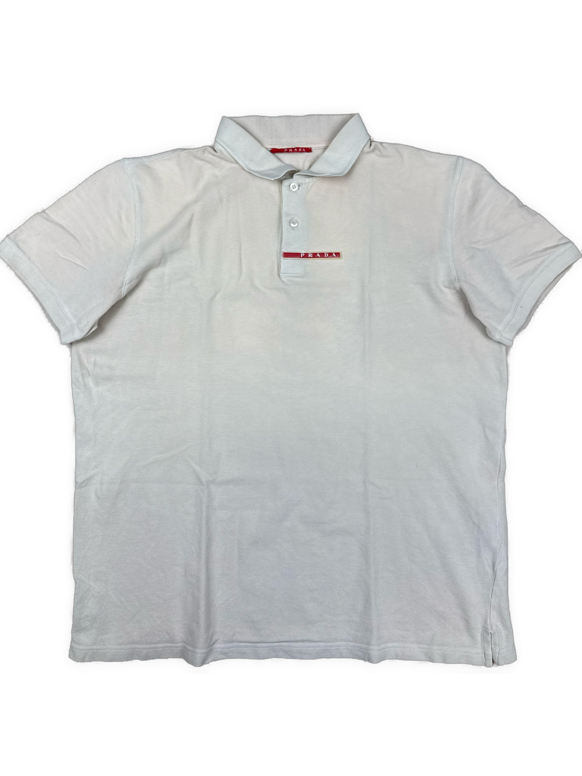 vintage beige Prada polo {XL}