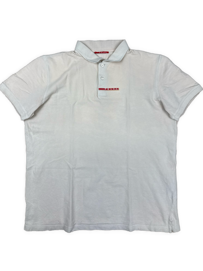 vintage beige Prada polo {XL}