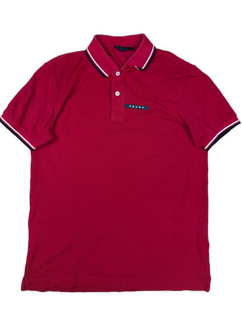 red Prada polo {S}