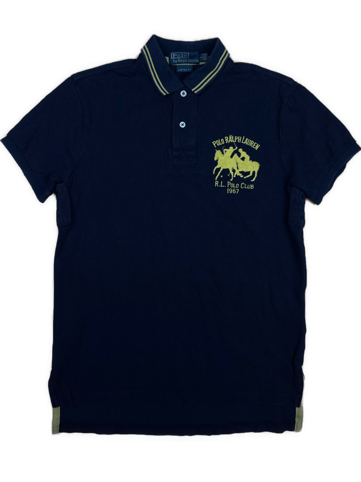 vintage navyblue Polo Ralph Lauren polo {S}