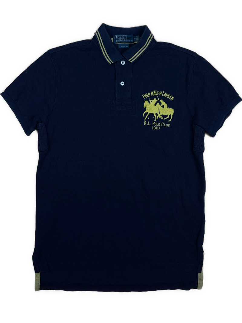 vintage navyblue Polo Ralph Lauren polo {S}
