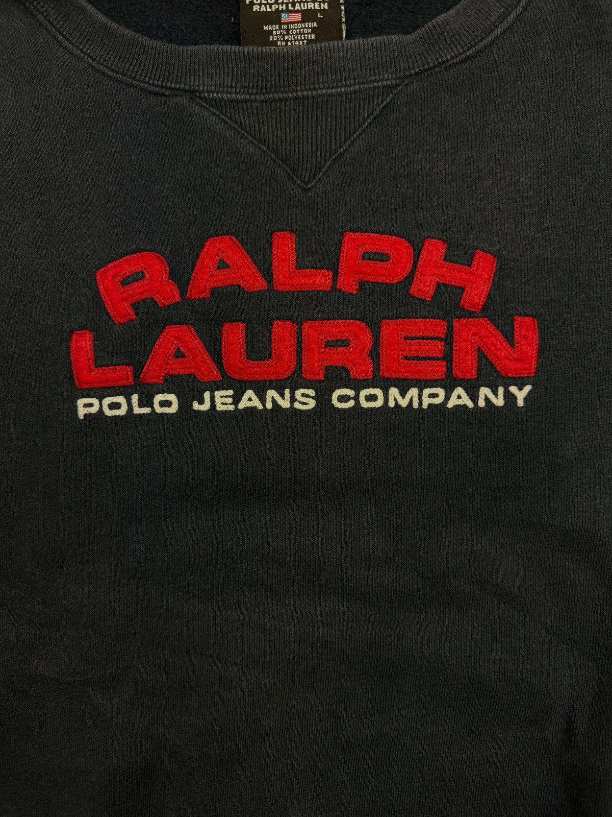 vintage Polo Ralph Lauren Jeans sweater {L}