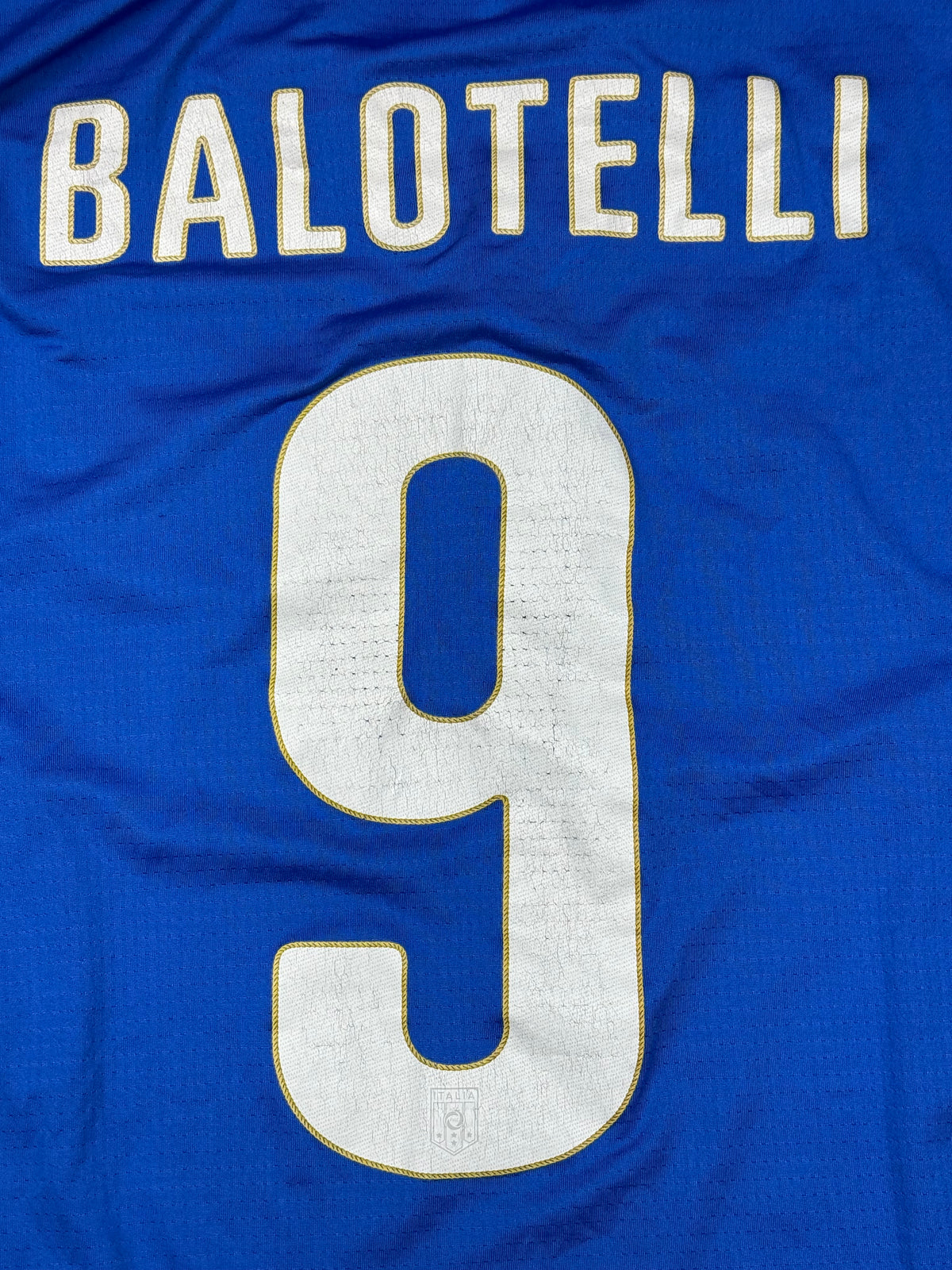vintage Puma Italia Balotelli9 home jersey