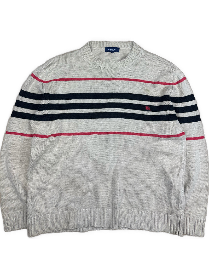 vintage Burberry knittedsweater {XL}