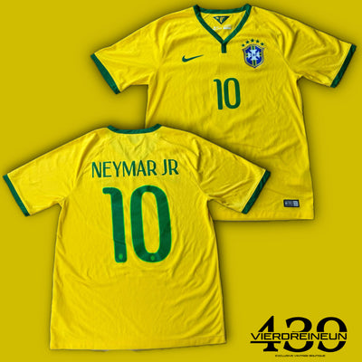vintage Nike Brasil NEYMAR.JR10 home jersey {M}