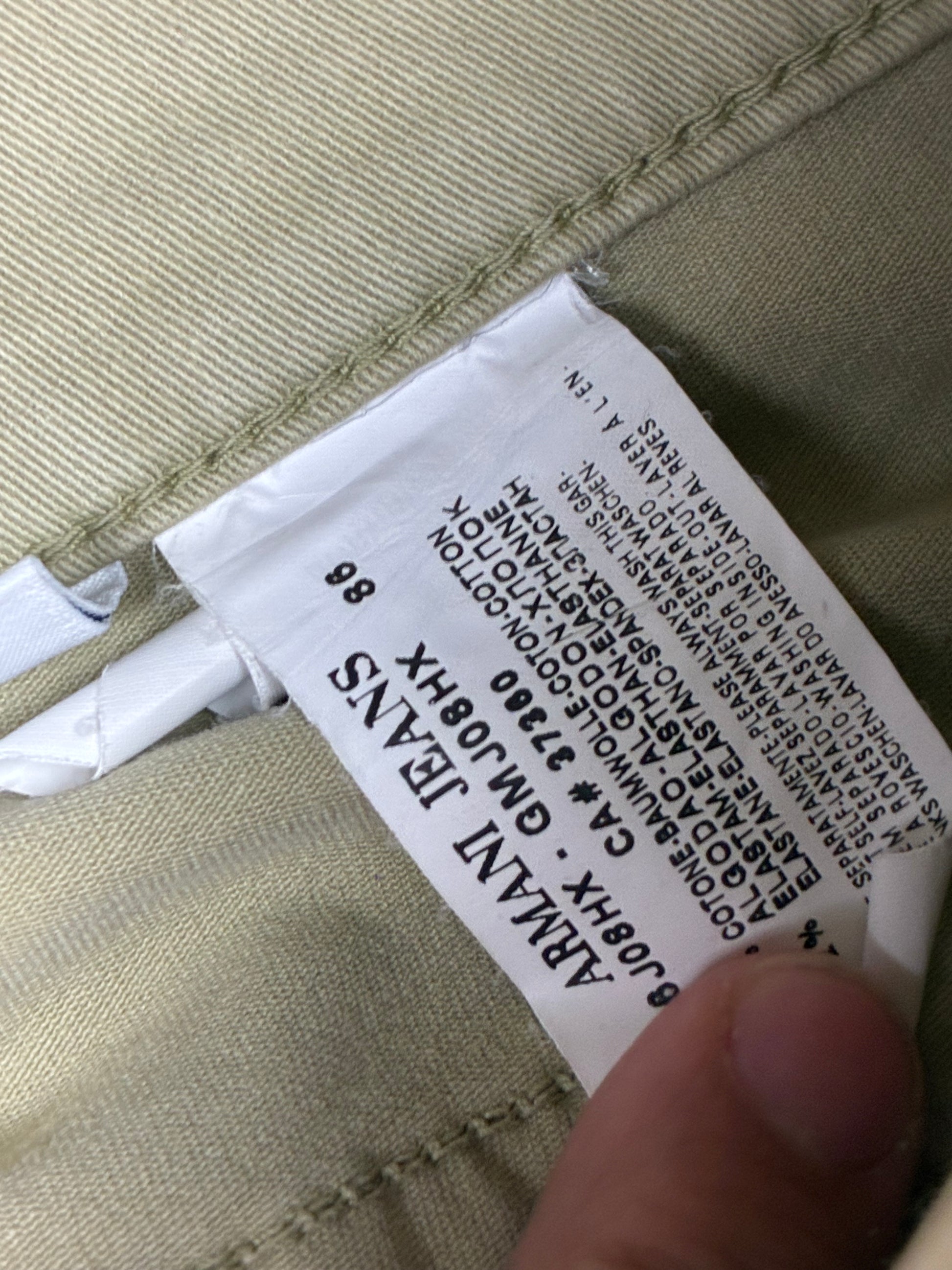vintage Armani jeans {L}