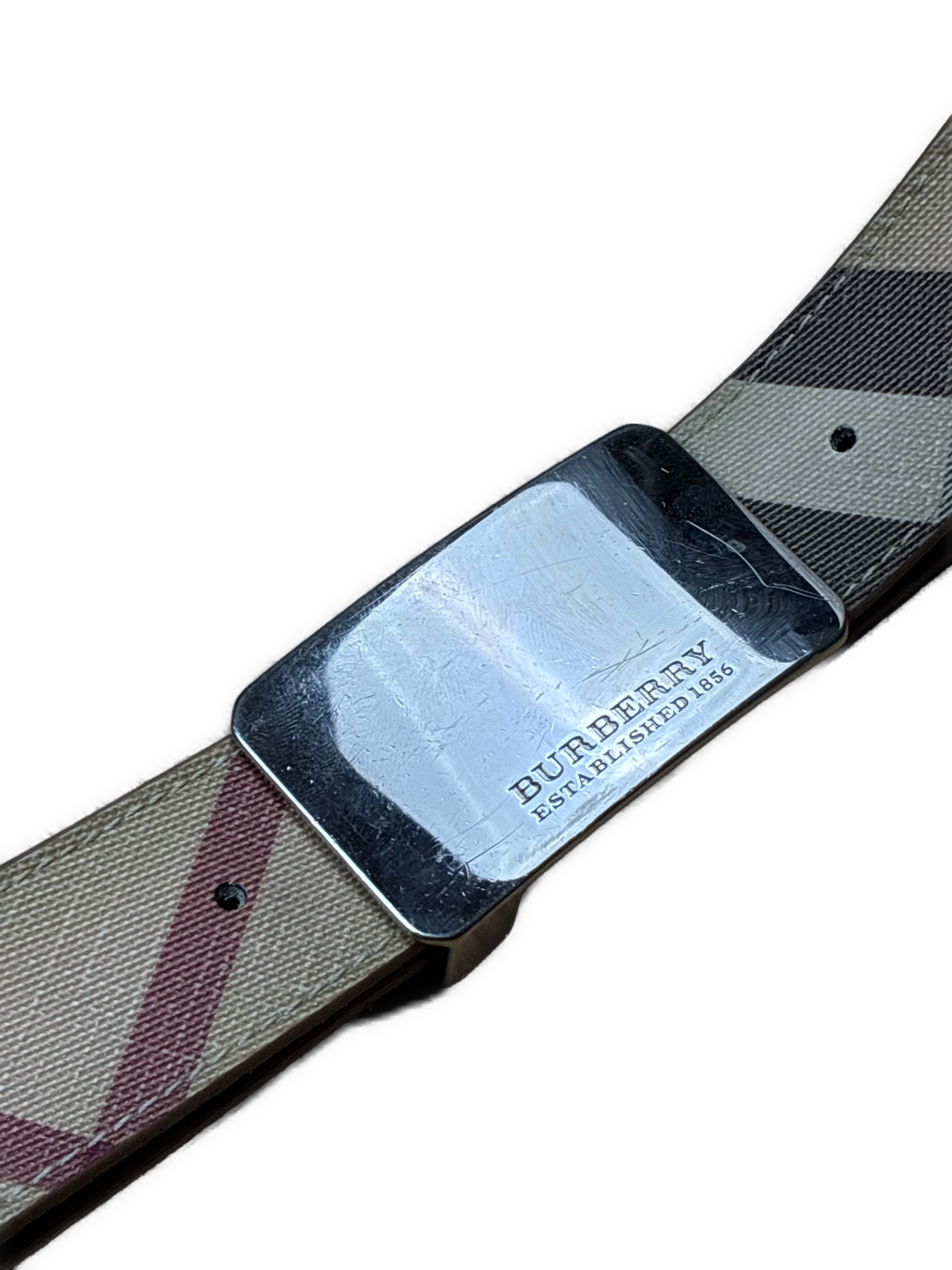 vintage Burberry belt