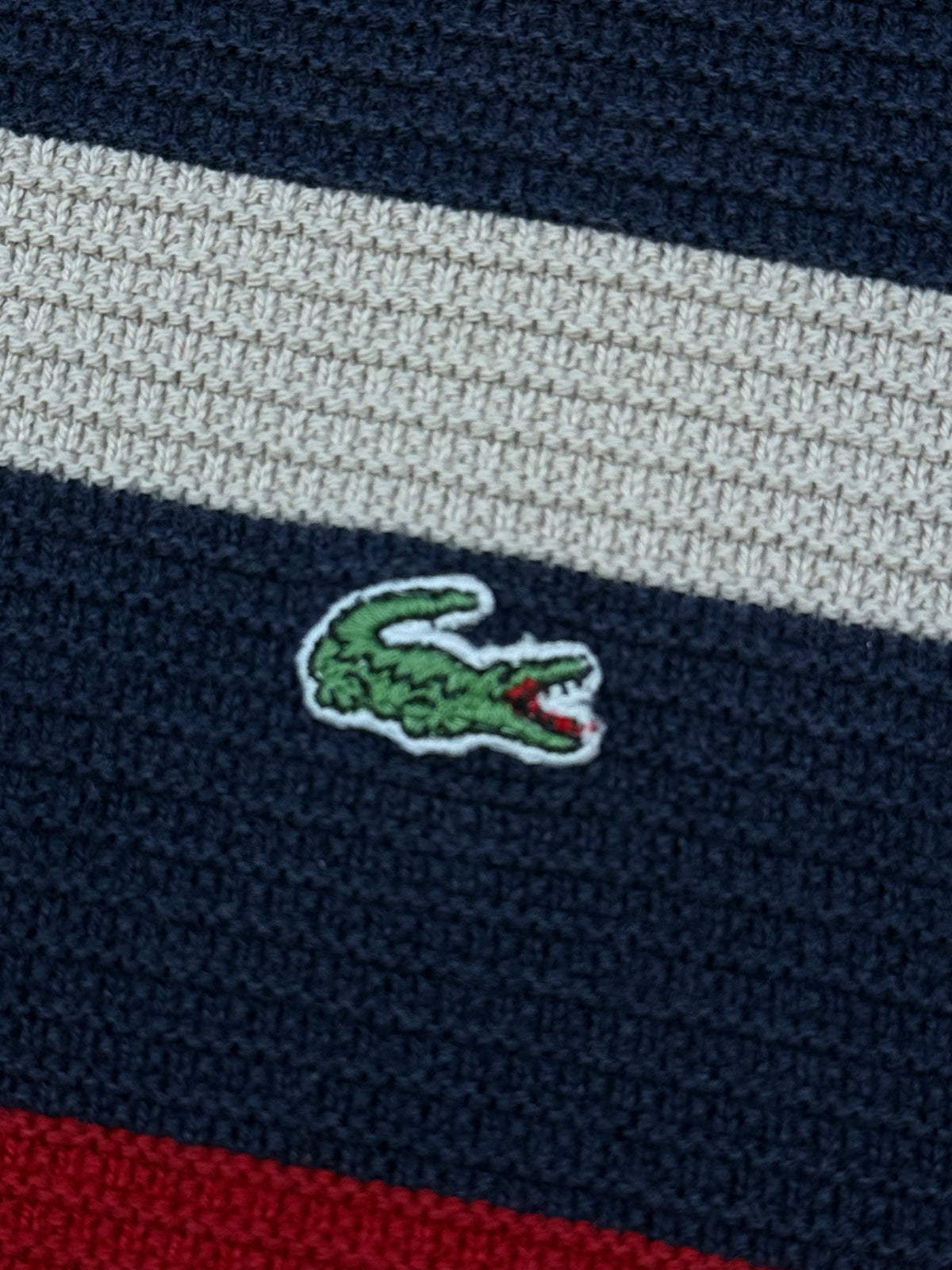 vintage Lacoste knittedsweater {L}