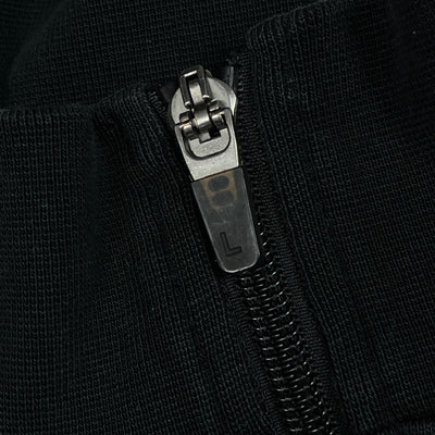 black Lacoste sweatjacket {L}