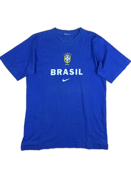 vintage Nike Brasil RONALDO9 t-shirt {XL}