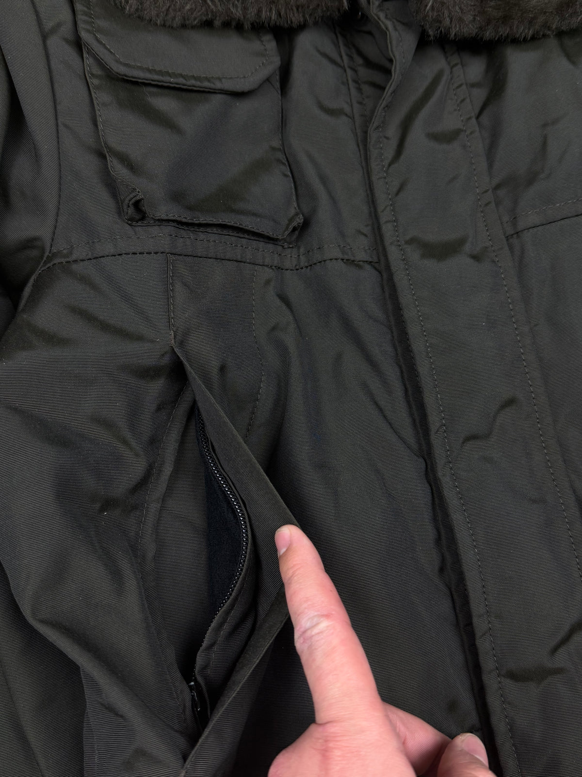 vintage Blauer winterjacket {S}