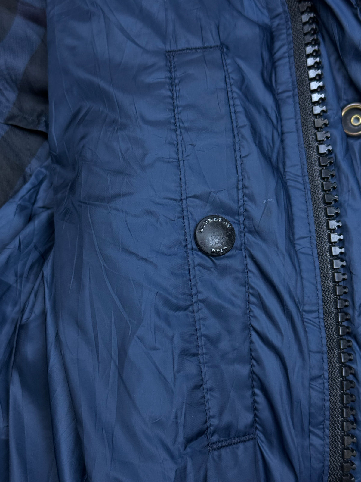 vintage Burberry quilted jacket {S}
