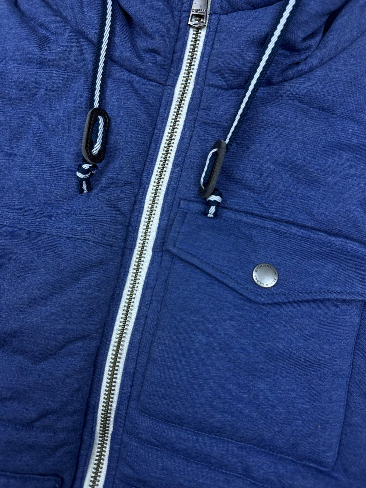 vintage Burberry Black Label reversible vest {S}