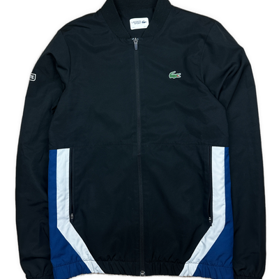 black Lacoste windbreaker {XS}
