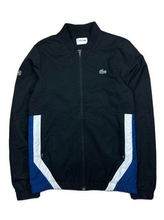 black Lacoste windbreaker {XS}