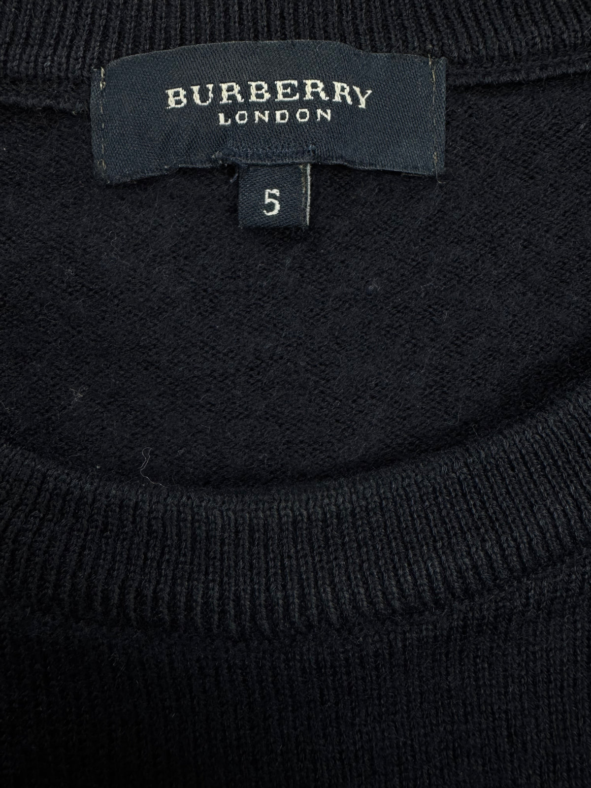 vintage Burberry knittedsweater {M}