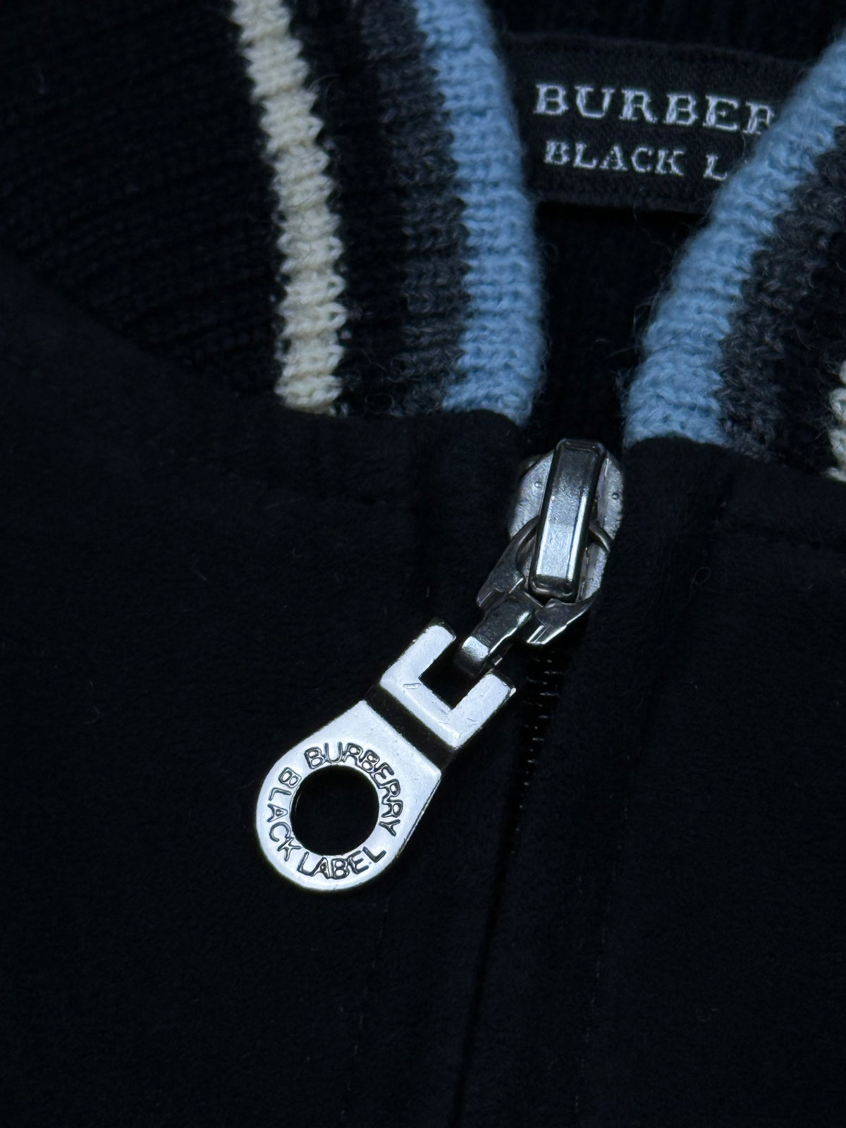 vintage Burberry Black Label sweatjacket {XS}