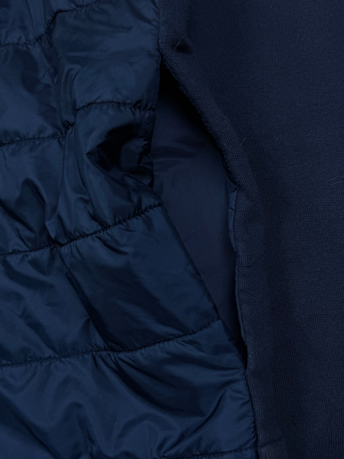 navyblue Prada hybrid sweatjacket