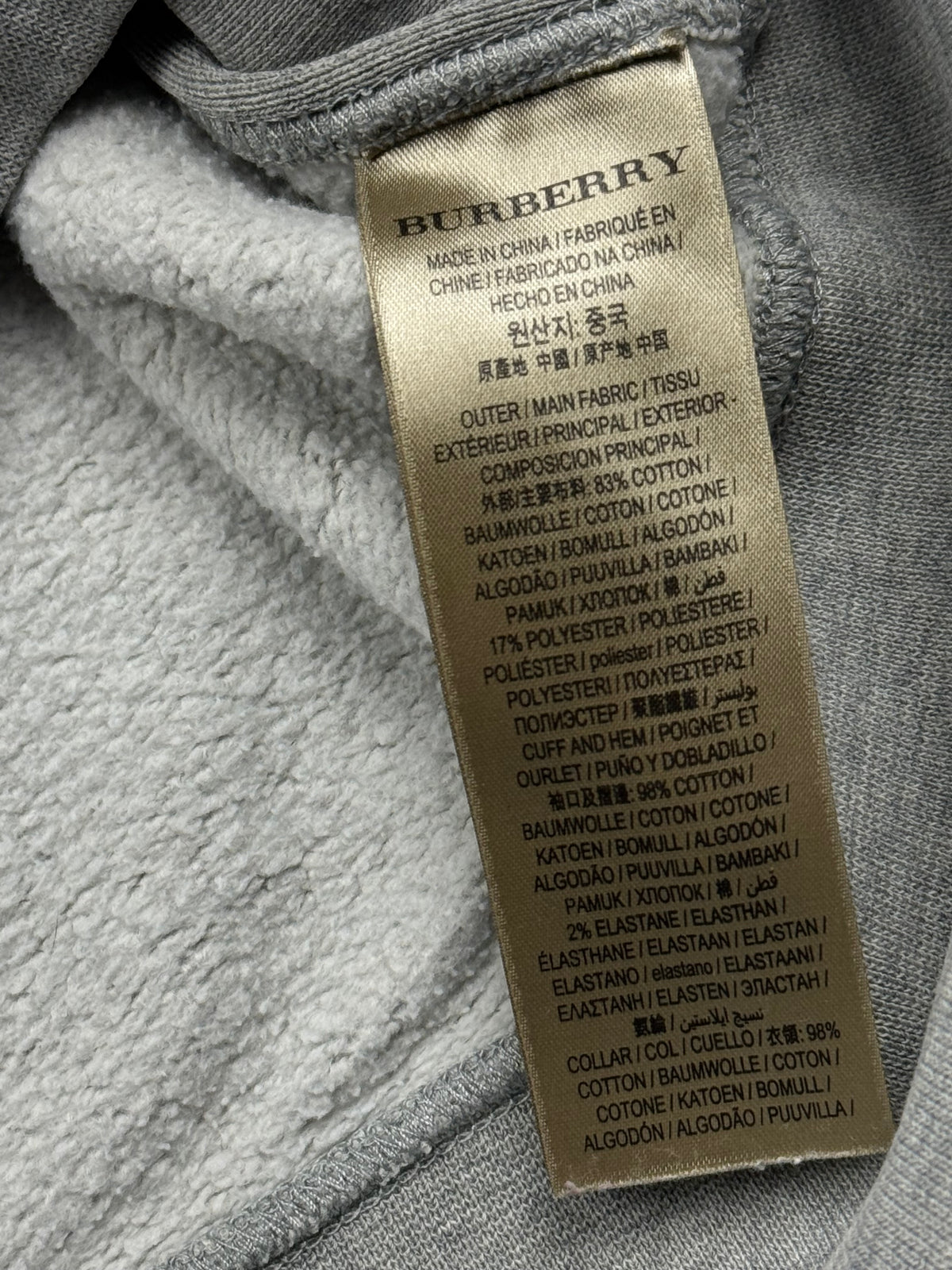 vintage Burberry sweater