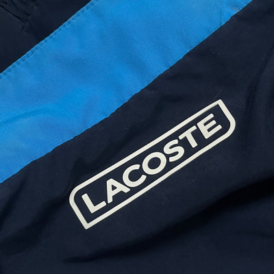 navyblue Lacoste tracksuit {XS}