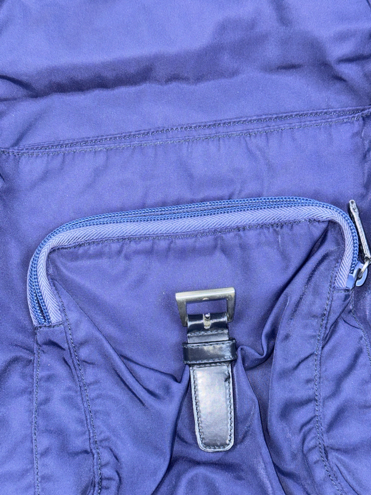 vintage purple Prada slingbag
