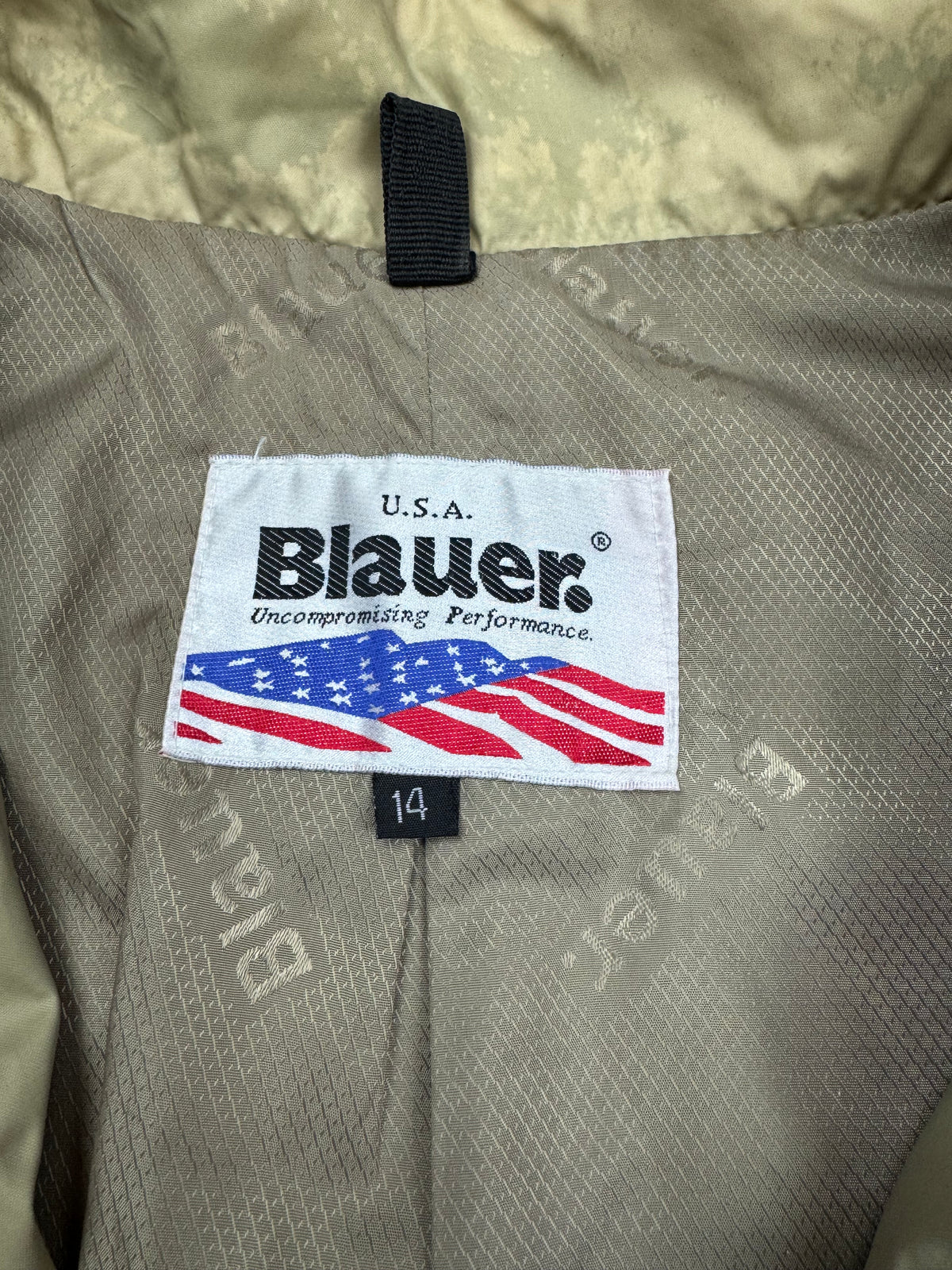 vintage Blauer windbreaker {S}