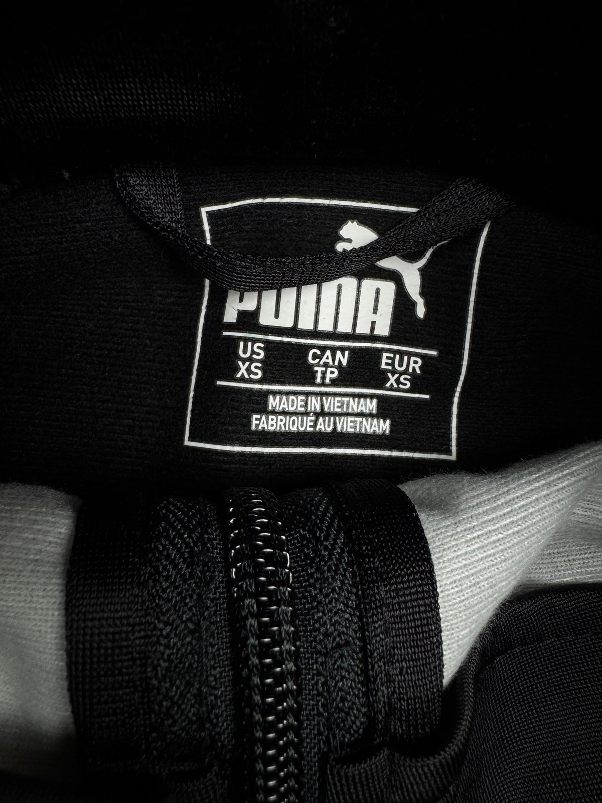black Puma Olympique Marseille trackjacket {XS}