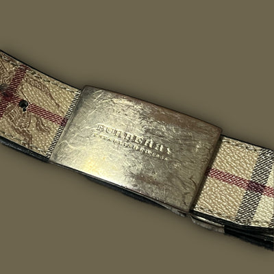 vintage Burberry belt