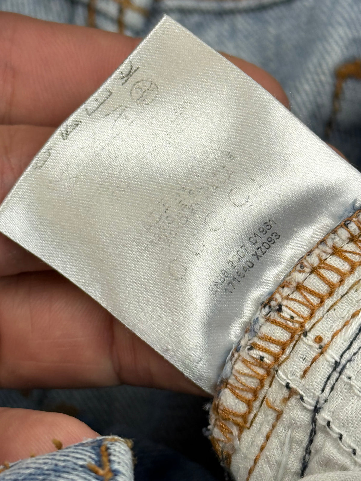 vintage Gucci jeans