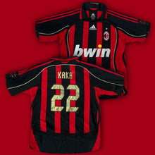 Load image into Gallery viewer, vintage Adidas Ac Milan KAKA22 2006-2007 home jersey {XS}
