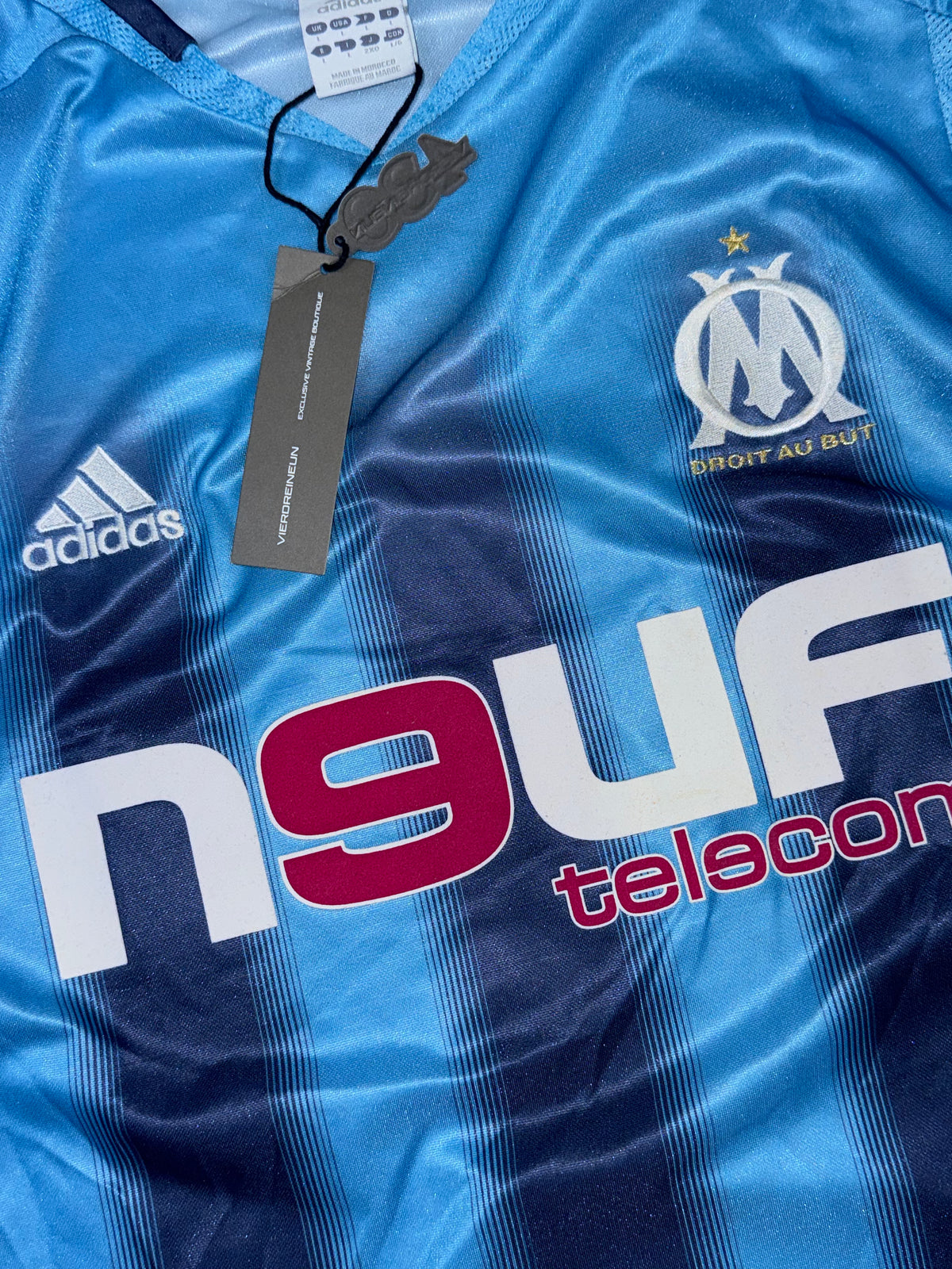 vintage Adidas Olympique Marseille home jersey {XL}