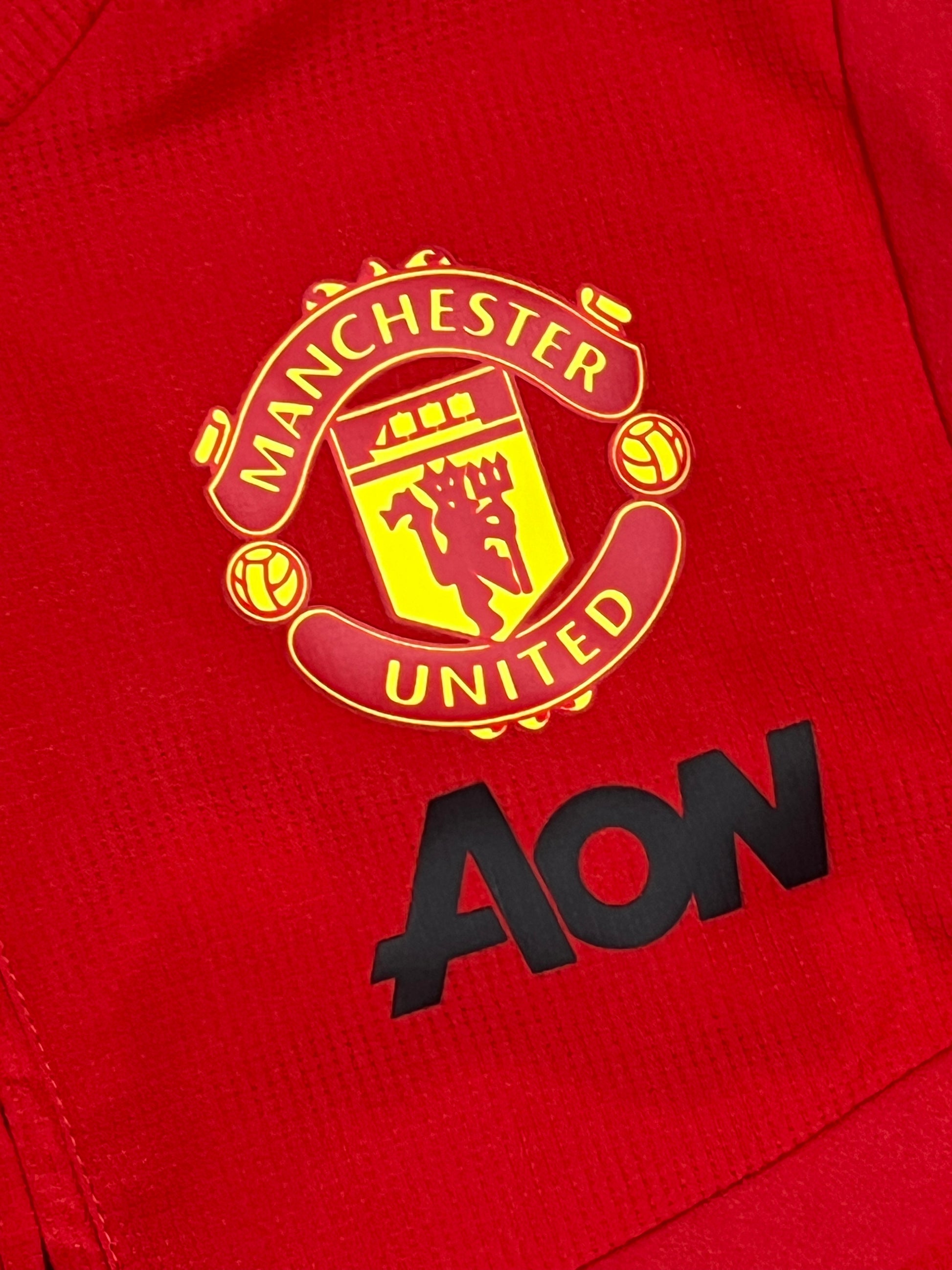 red Adidas Manchester United windbreaker {XXS}