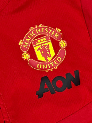 red Adidas Manchester United windbreaker {XXS}