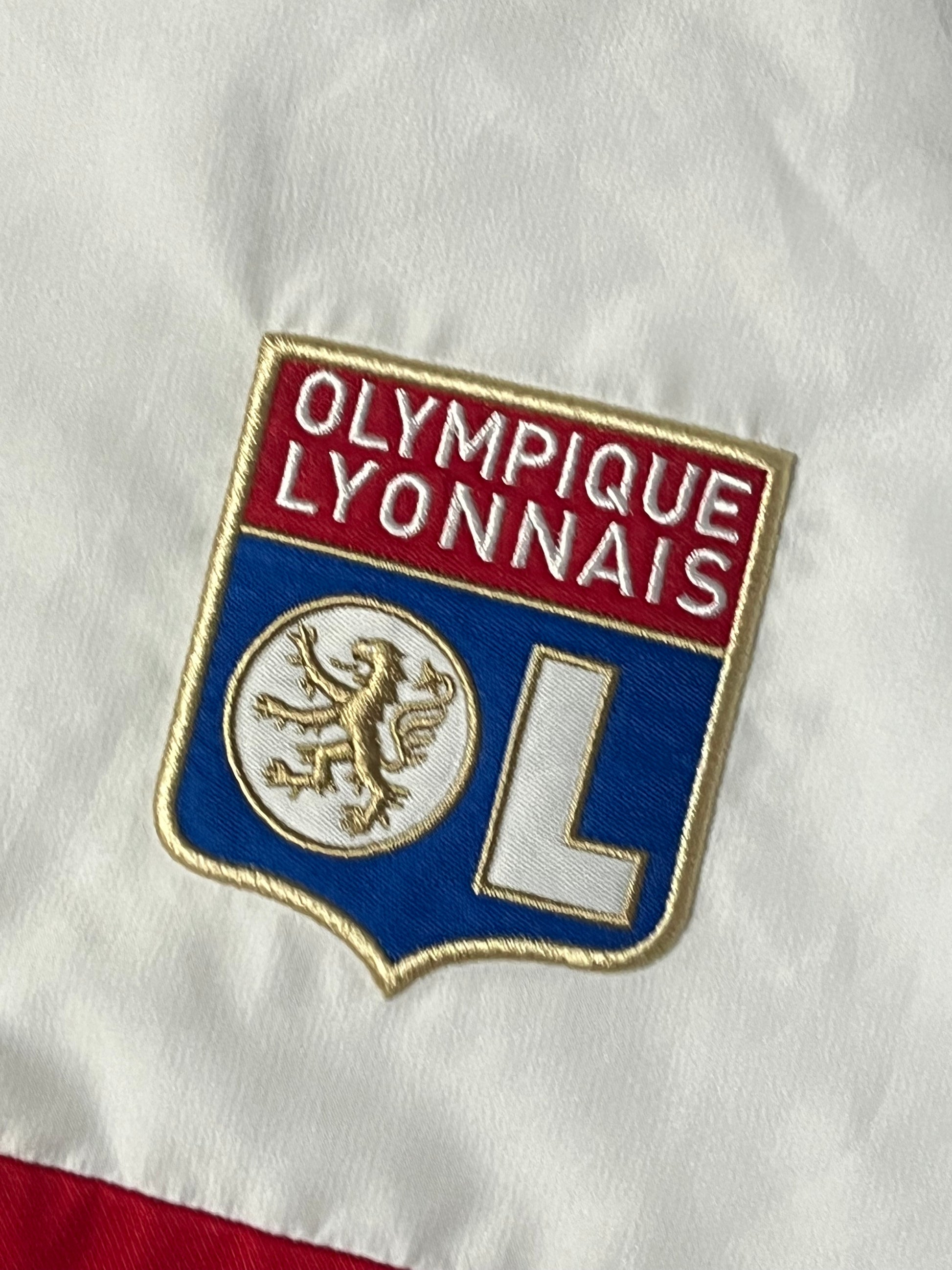 vintage Adidas Olympique Lyon windbreaker {L}