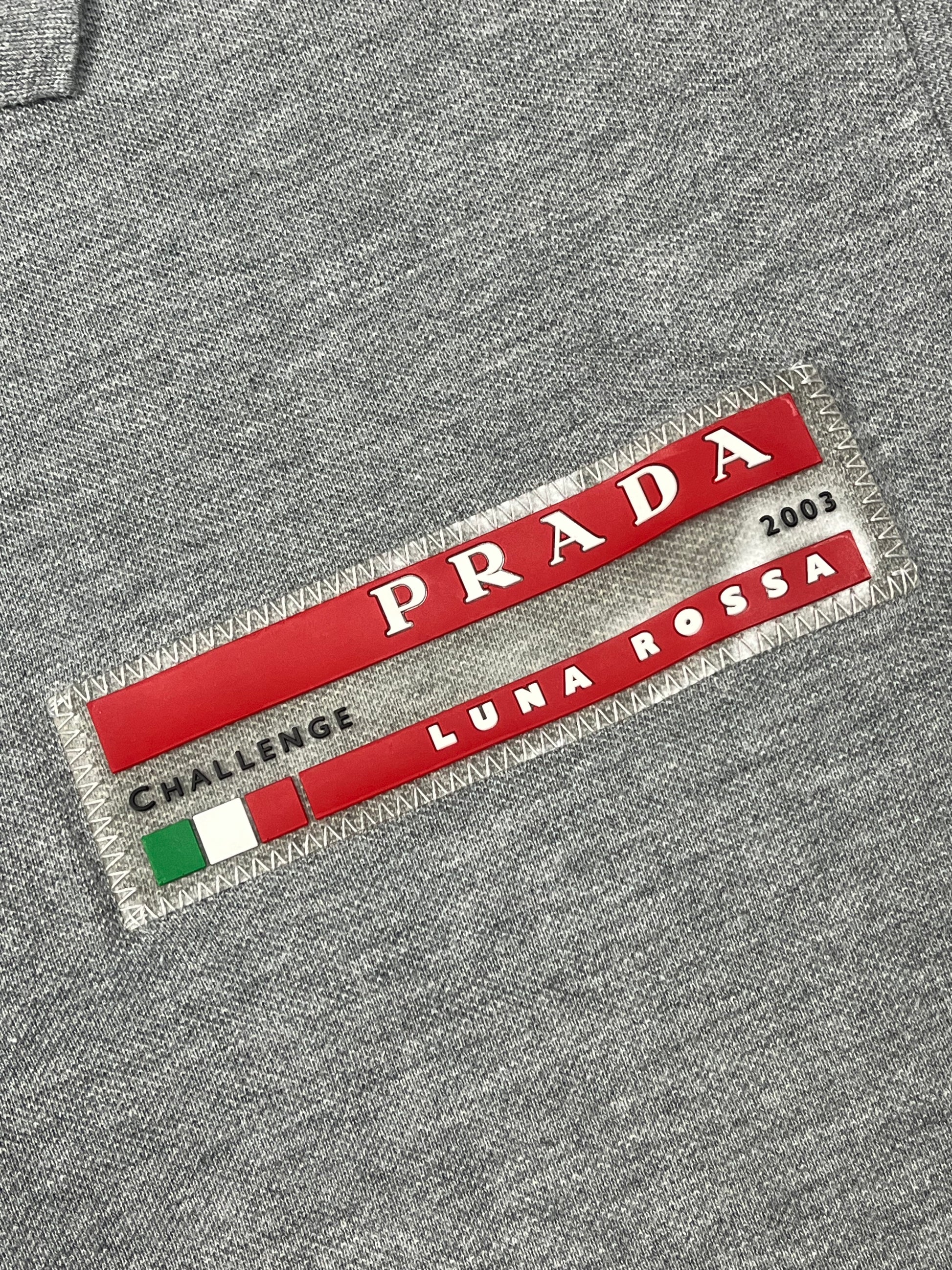 vintage Prada Luna Rossa polo {XL}