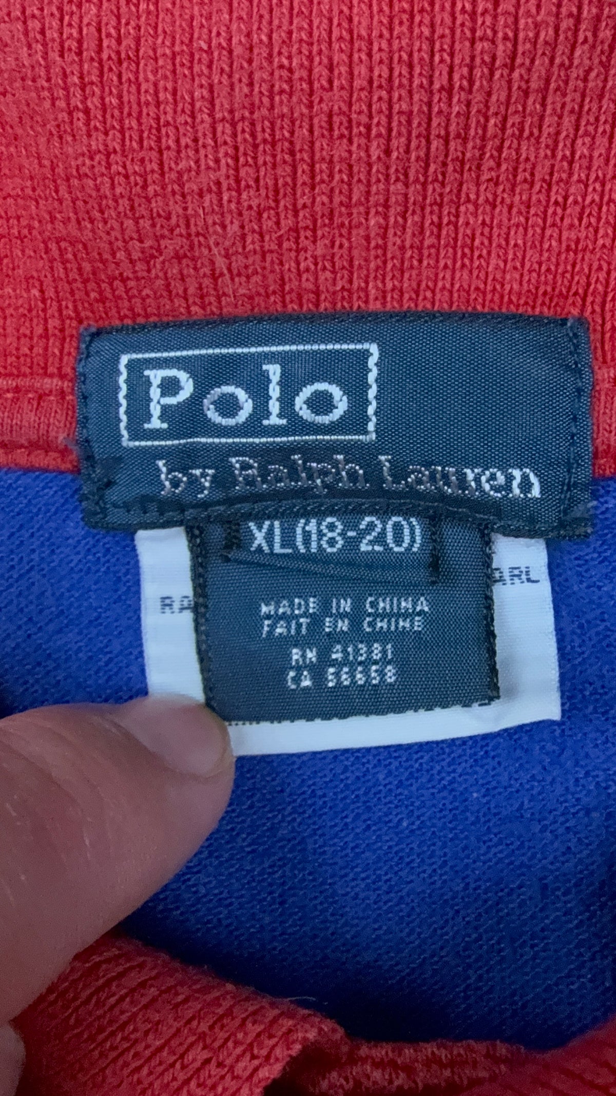 vintage Polo Ralph Lauren polo {S}