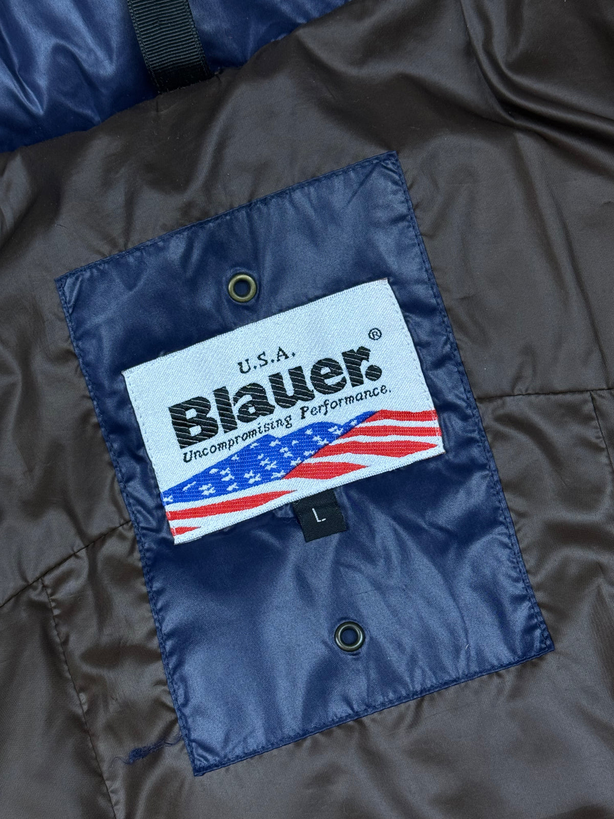 vintage Blauer winterjacket {S}