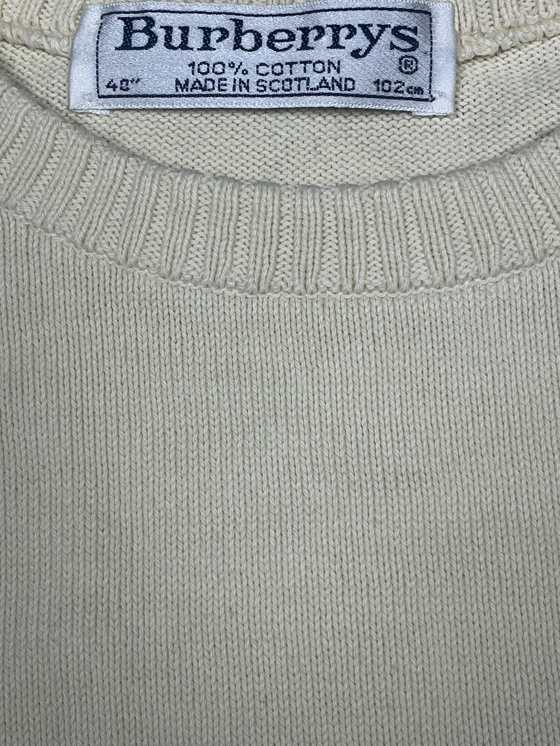 vintage Burberry knittedsweater {S}