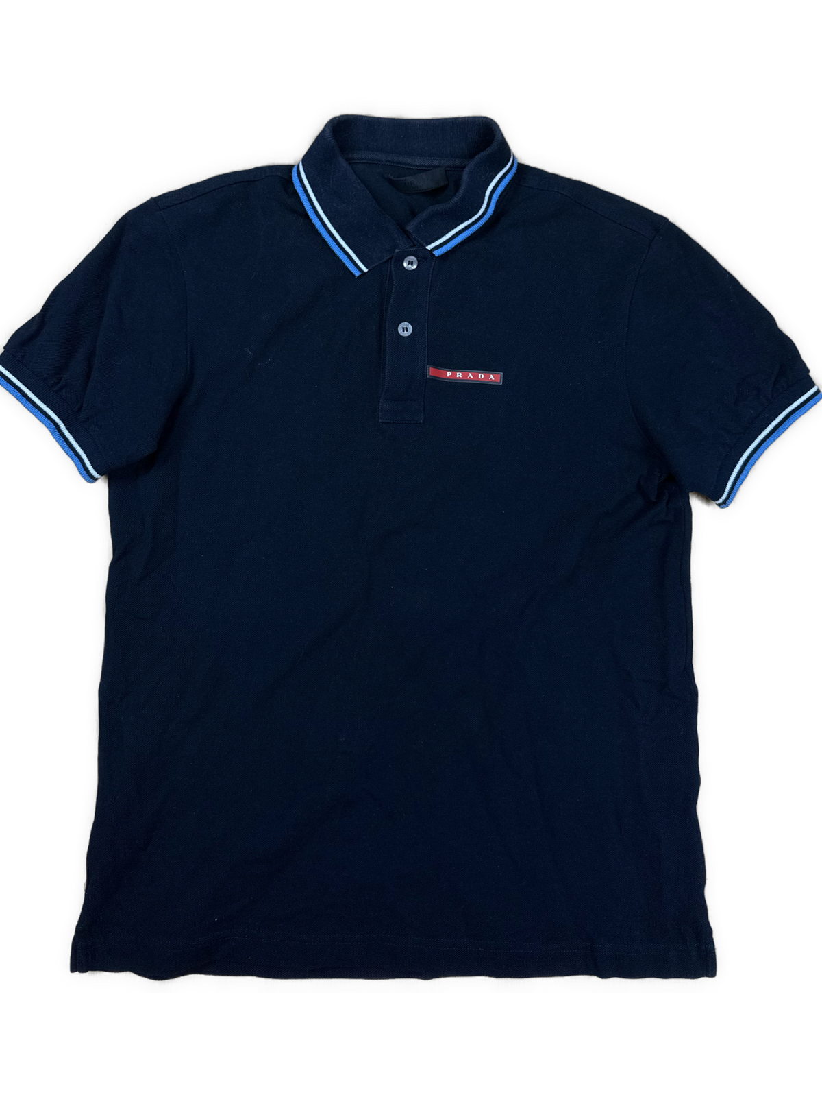 navyblue Prada polo {S}