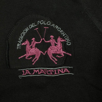 vintage La Martina knittedsweater {S}