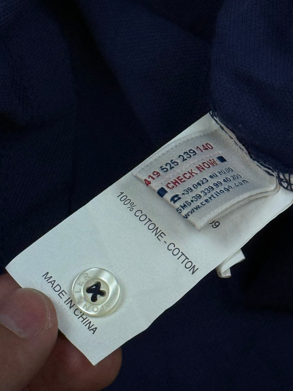 vintage Moncler polo {S}