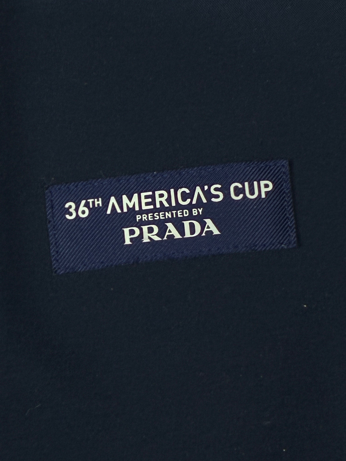 vintage Prada 36th Americas Cup x North Sails sweatjacket {S}