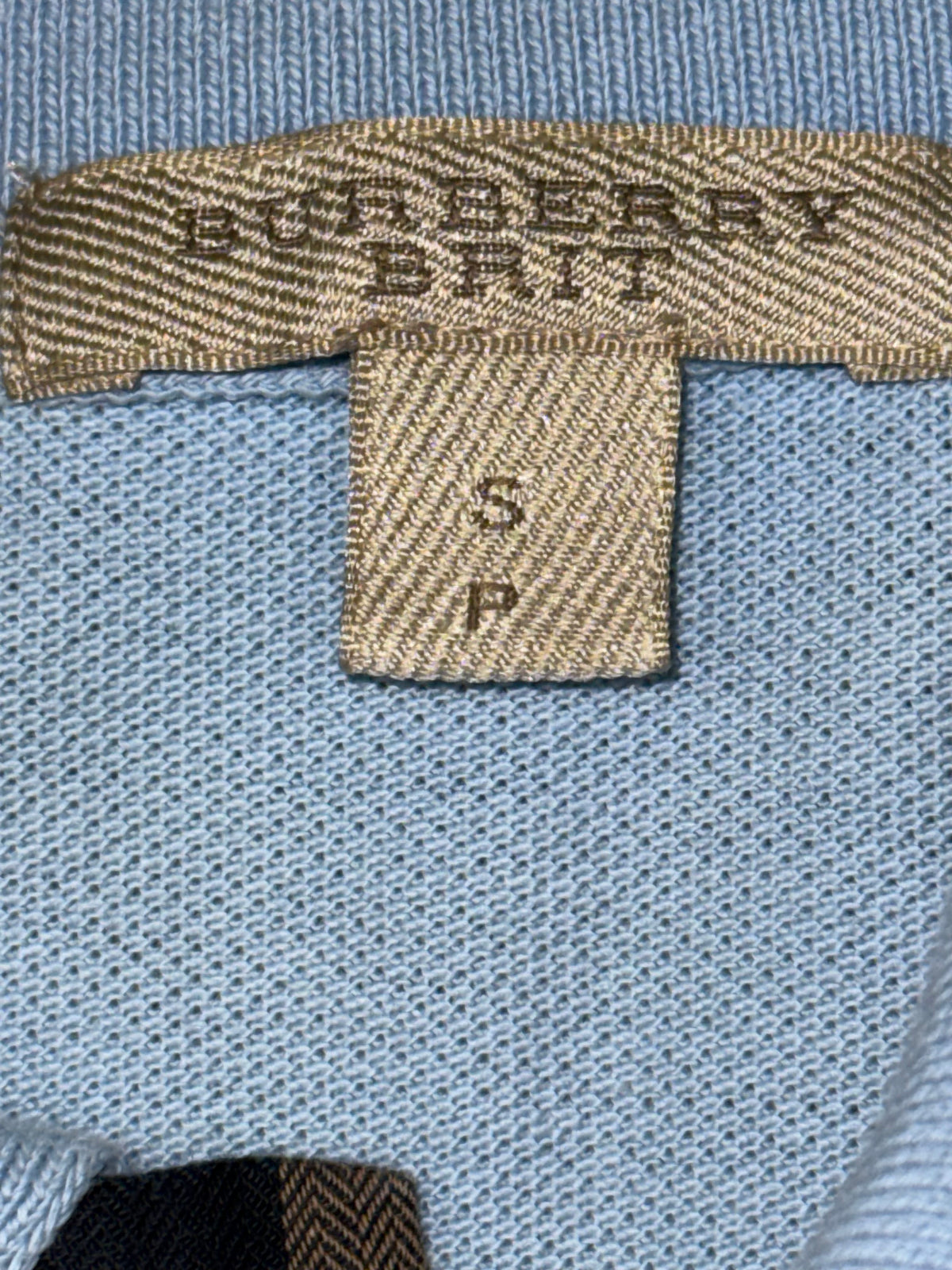 vintage Burberry polo